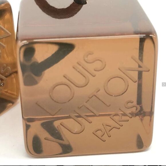 Louis Vuitton Hair Cube Set – 2 Pairs Brown & Clear - Picture 4 of 7